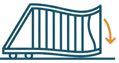 Icon cửa kéo xệ giàn, đẩy nặng