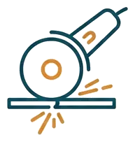 Icon cắt sắt, di dời khung