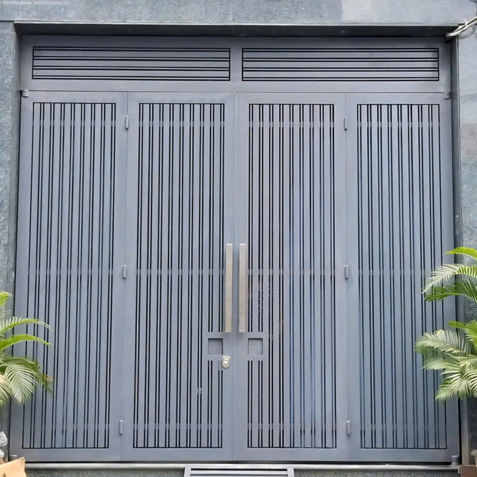 Cổng sắt 4 cánh Pro-Metal làm theo yêu cầu tại TP.HCM