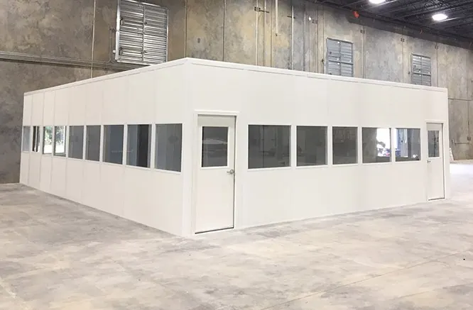 Văn phòng panel EPS cách nhiệt trong nhà xưởng